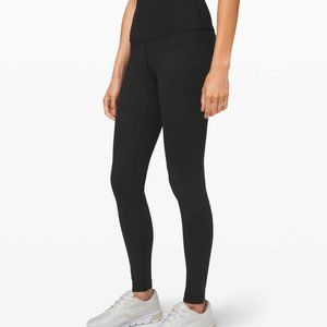 Lululemon black wunder under full length leggings